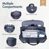 Rolling Laptop Bag - Rolling Laptop Briefcase on Wheels for Women/Men Fits Up to 15Inch - 4 of 4