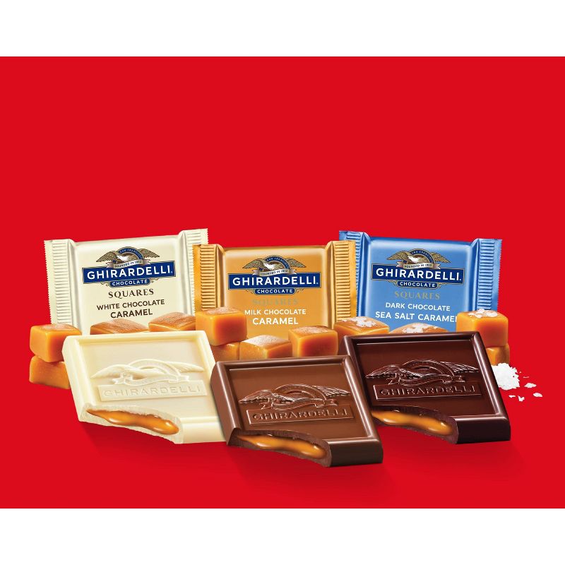 Ghirardelli Chocolate &#38; Caramel Candy Squares Assortment Bag - 16.1oz, 3 of 9