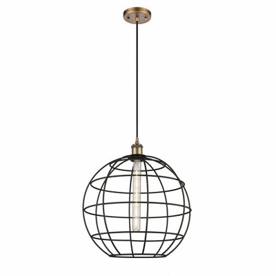 Innovations Lighting Lake Placid 1 - Light Pendant in  Brushed Brass
