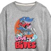 Boys' - Hot Wheels - Shark Love Bites Long Sleeve Graphic T-Shirt - 2 of 4