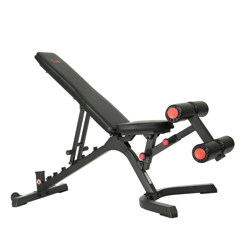 Sunny Health &#38; Fitness Fully Adjustable Utility Weight Bench, 1 of 17