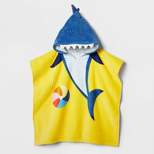 Shark Kids Hooded Beach Towel - Sun Squad™