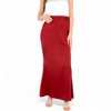Anna-Kaci Women's Satin Maxi Skirt With High Waist And Flowing A-Line Design - 4 of 4