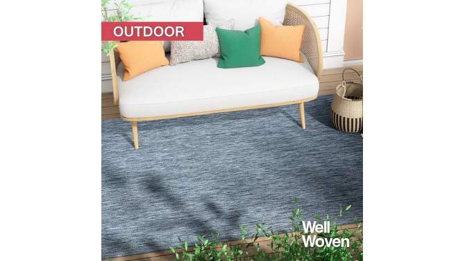 Well Woven Chie Kuki Collection Ultra Soft Two-Tone Long Floppy Pile Area Rug, 2 of 10, play video