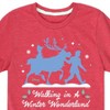 Boys' - Frozen 2 - Walk In A Winter Wonderland Christmas Short Sleeve Graphic T-Shirt - 2 of 4