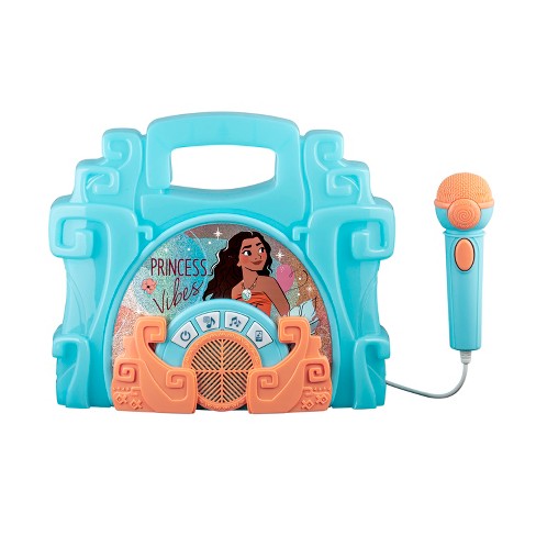 Ekids Disney Princess Moana Karaoke Microphone And Boombox For Kids ...