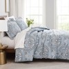 Southshore Fine Living Pure Melody Paisley Oversized ultra-soft Duvet Cover Set with shams - 3 of 4