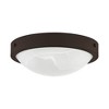 Livex Lighting New Brighton 2 - Light Flush Mount in  Bronze - 4 of 4