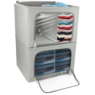 Image of Sorbus Storage Bins with Divided Interior
