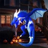 Joyfy 5 FT Halloween Inflatable Outdoor Decorations, Hanging Flying Dragon with Built-in LED for Halloween Yard Lawn Patio Outdoor Indoor Decoration - 4 of 4