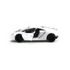 KiNSMART - Lamborghini Sesto Elemento 5" 1:38 Scale Die Cast Metal Model Toy Super Sports Car w/Pullback Action (White) - 4 of 4