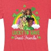 Women's - Barbie - St. Patrick's Day Lucky To Have Great Friends Short Sleeve Graphic T-Shirt - 2 of 4