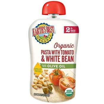 Earth's Best Organic Pasta with Tomato White Bean & Olive Oil - 3.5oz