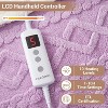 Heated Blanket, Soft Washable Electric Blanket, Heating Blanket for Bedding, With 10 Heat Settings, Sofa and Bed - 3 of 4