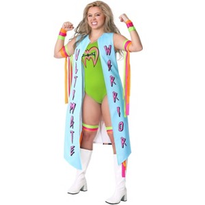 HalloweenCostumes.com WWE Ultimate Warrior Women's Costume - 1 of 3