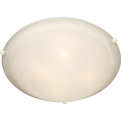 Maxim Lighting Malaga 4 - Light Flush Mount in  White