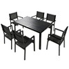 YOOCOZZ Outdoor Patio Steel Dining Set with Durable Frame and Modern Design - 4 of 4