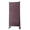 Sevobal Partitions And Room Dividers 3 Panel Iron Screen, Portable Room Dividers And Partitions For Bedroom, Office, Brown, 87.75"*2.25"*72.5" - 4 of 4
