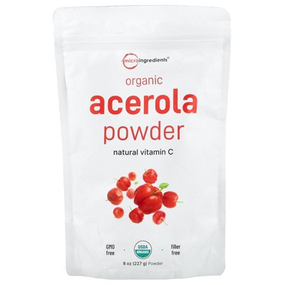 Micro Ingredients Organic Acerola Powder, 8 oz (227 g)