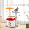 Costway Cute Mushroom Cat Tree Multi-level Cat Tower w/ Sisal Scratching Posts for Indoor Kittens & Cats - 4 of 4
