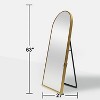 PexFix Full Length Arched Free Standing Body Mirror, Metal Framed Wall Mirror, Large Floor Mirror - 4 of 4