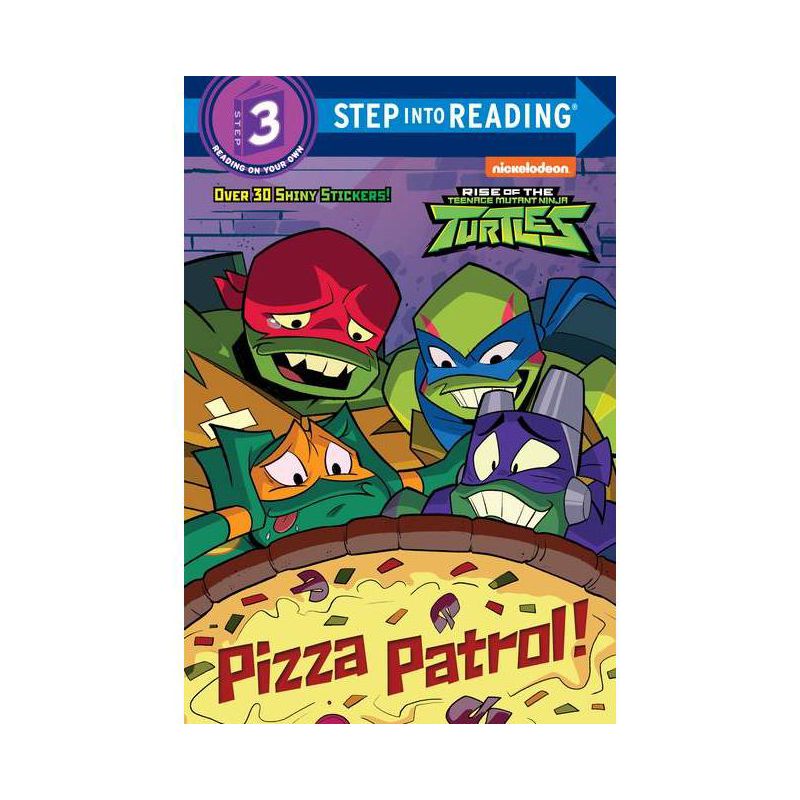 Pizza Patrol! (Rise of the Teenage Mutant Ninja Turtles) - (Step Into Reading) by Christy Webster (Paperback), 1 of 2