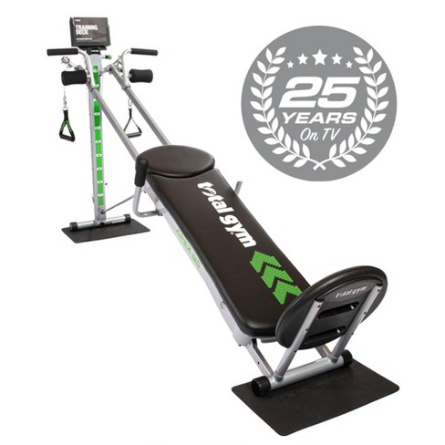 Total Gym APEX G5 Versatile Indoor Home Gym with 10 Levels of Resistance and Attachments