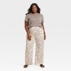 Women's Mid-Rise Pull-On Satin Pants - A New Day™ - 3 of 3