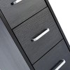 NicBex 41.73 Inch Home Office Desk with 4 Drawers and 1 Storage Cabinet,Writing Desk for Study Room,Bedroom and Office,Black - 4 of 4