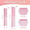 Unique Bargains Stainless Steel Rounded Teeth Grooming Tool Pet Combs 2 Pcs - 2 of 4