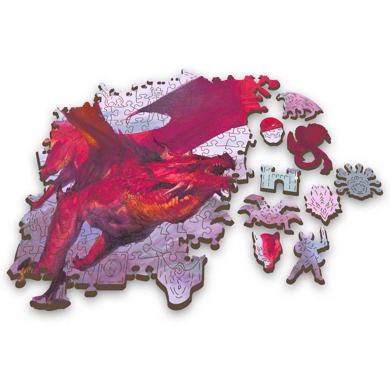 Trefl Ancient Red Dragon FSC Mix 70 Jigsaw Puzzle - 501pc: Fantasy Theme, Brain Exercise, Creative Thinking, 12+, 4 of 8