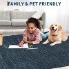 Coucheta Rug for Bedroom Machine Washable Area Rugs with Non Slip Backing Non Shedding Stain Resistant Minimalist Floor Cover Carpet Low Pile - 3 of 4