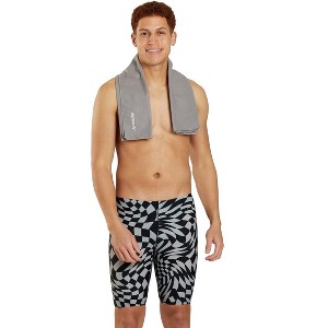 Sporti Checkmate Jammer Swimsuit (22-40) - 1 of 4