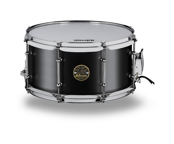 Ddrum Dios Maple Snare 13 x 7 in. Satin Black