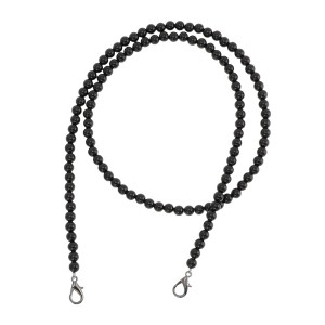 Unique Bargains Faux Pearl Handbag Strap Black 1 Pc - 1 of 4