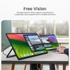 UPERFECT 18 inch 2K 144Hz Portable Monitor with Adjustable Stand, IPS HDR Display, FreeSync, VESA Mount & Dual Speakers for Laptop, Phone, Console, PC - 4 of 4