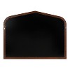 Kate and Laurel Tudor Arch Wall Mirror, 36x28, Walnut Brown - 3 of 4