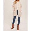 Women's Basic Oversized Cardigan - Hem & Thread - 4 of 4
