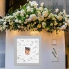 Brushed Silver Signature Mat Picture Frame – Guest Book Alternative for Weddings, Graduations, or Retirement – Autograph Photo Mat for Signature Board - 4 of 4