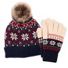 MUK LUKS Women's Wool Blend Hat/Glove Set - 2 of 4