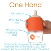 PopYum Baby Bottle Starter Set for Breast and Formula Feeding, 4-Pack, Orange, 2x 5oz Bottles (150ml) + 2x 9oz Bottles (260ml) - 3 of 4