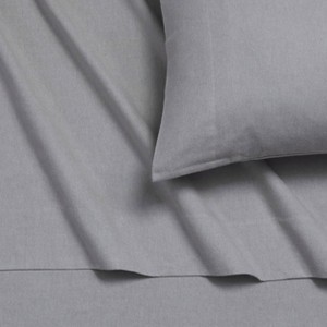 Tribeca Living Yarn Dyed Portuguese Cotton Flannel Pillowcase Set - 1 of 3