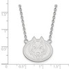 Black Bow Jewelry 14k White Gold St. Cloud State Huskies NCAA Necklace 18 Inch - 2 of 4