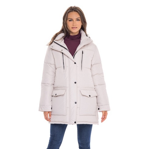 Women S Winter Puffer Parka Coat E, Contemporary Women S Winter Coats