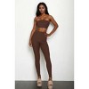 Slickblue Women's Ribbed Tube Top and Leggings Set, Bodycon Fit, Soft Stretch Fabric, Color Options, Size S-L - 4 of 4