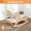 petour Horse Shape Rocking Chair Cat Bed Swing (Wood) - 3 of 4