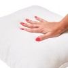 Storied Home 25" x 17" Duck Feather Down Pillow Insert, Set of 2 - 4 of 4