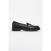 Bree - Black Platform Leather Loafers (Women) black cilt 5.5 - 4 of 4