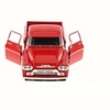 1958 Chevrolet Apache Fleetside Pickup Truck Red 1/24 Diecast Model Car by Motormax - 4 of 4