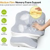 Hooure Cervical Contour Pillow for Neck, Shoulder and Back Pain Relief - Orthopedic Memory Foam Support for Side Sleepers - 4 of 4